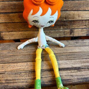 Henri Bendel Girls Cloth Doll Limited Edition #63 of 250 Happy Redhead AS-IS